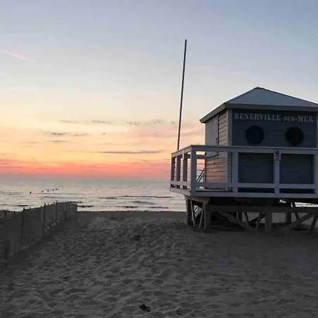 Acces Direct A La Plage - Bord De Mer 아파트 Bénerville-sur-Mer